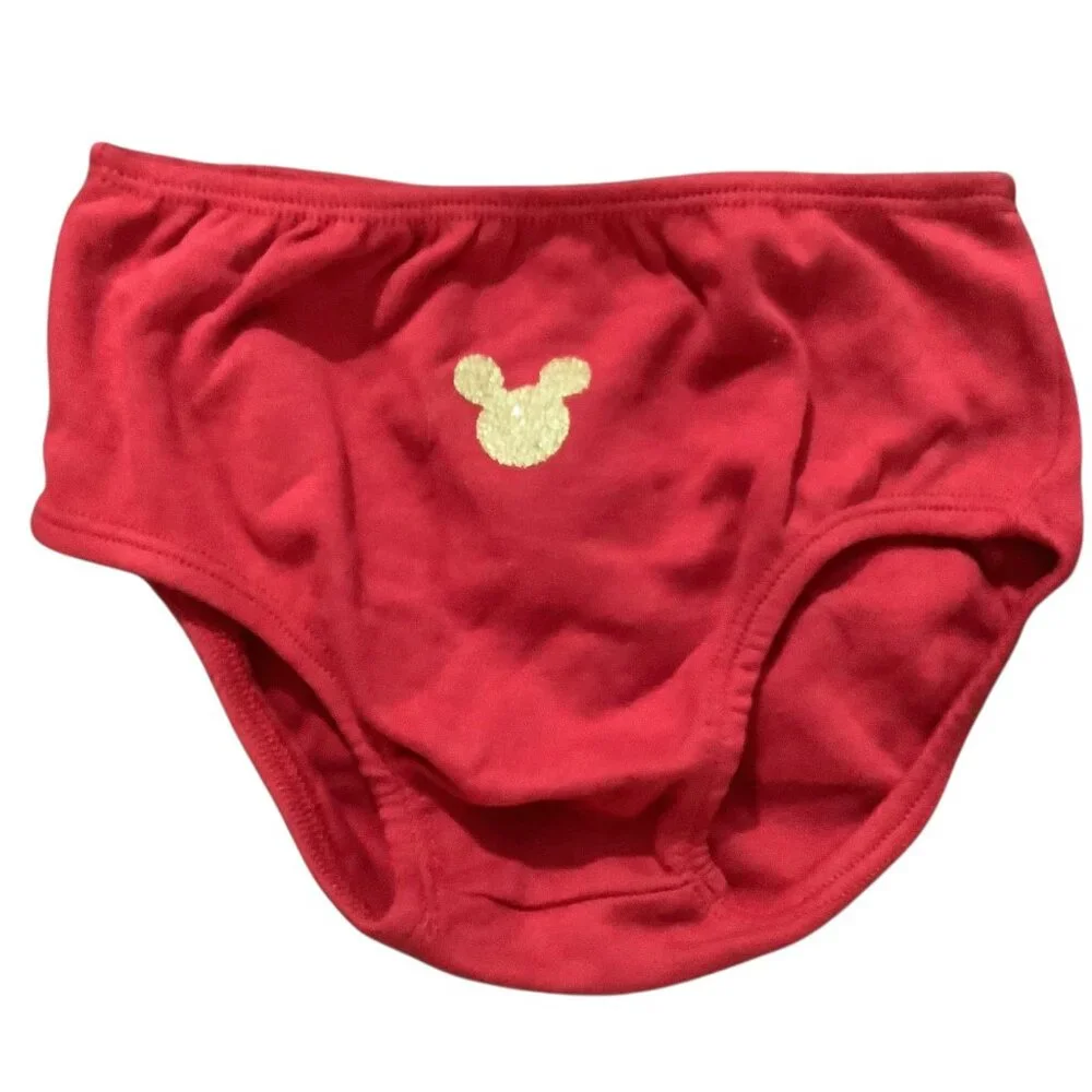 Disney Baby Christmas Gold Antlers Hat Diaper Cover‎ My 1st Christmas 12-24 Mo